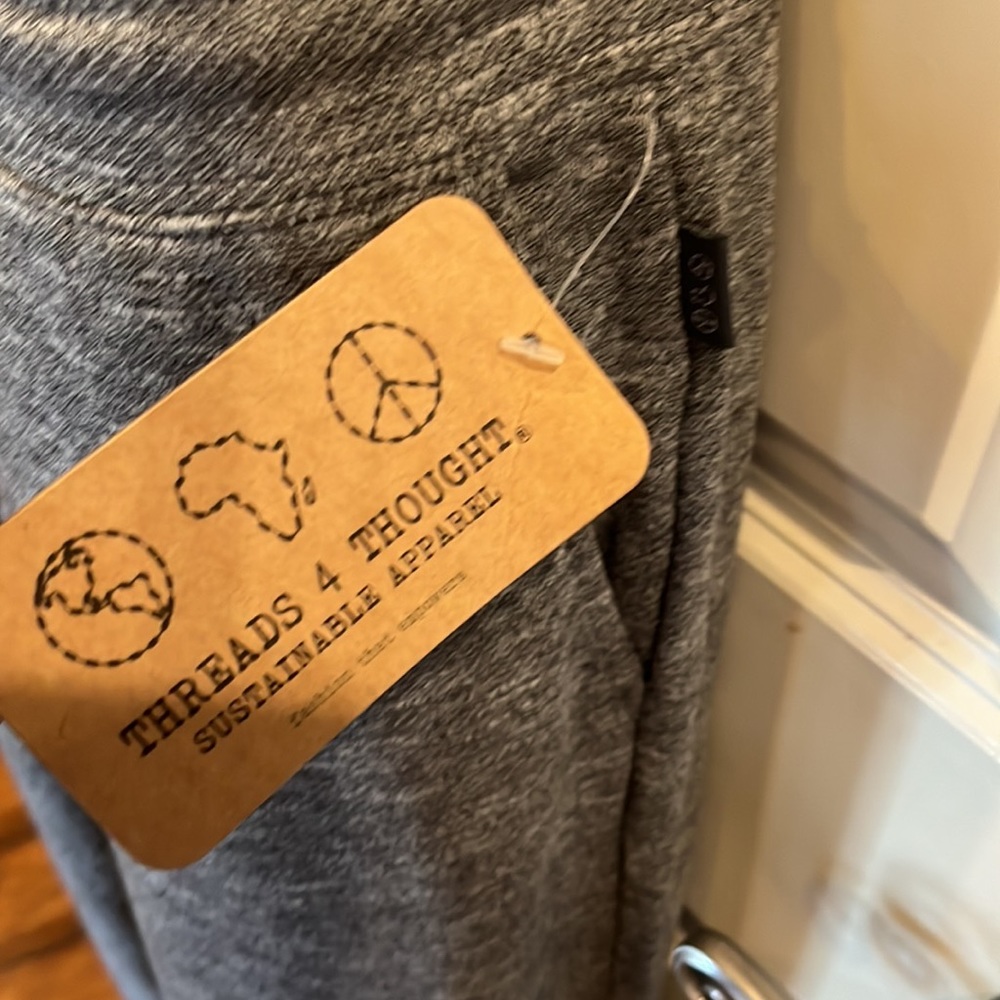 Threads 4 Thought mens gray joggers.  NWT - Picture 5 of 13